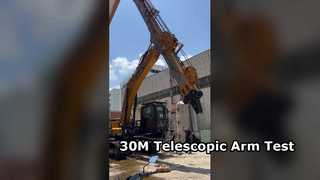 Trwa testowanie ramienia teleskopowego 30M do SY365